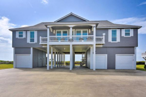 Spacious Port Bolivar Beachfront Retreat!